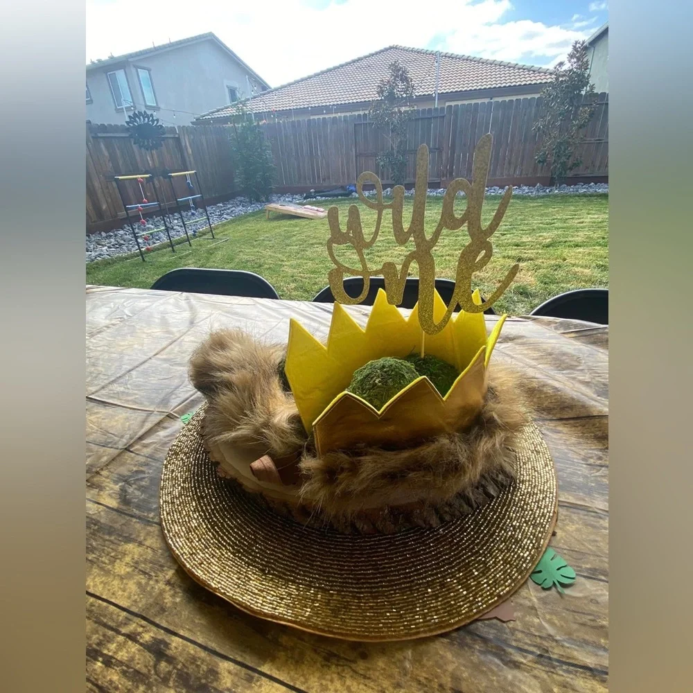 Wild One Cake Toppers/Decor